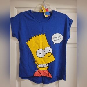 Women's Bart Simpson T-Shirt Size M (NWT)